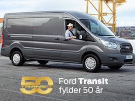 Ford Transit fylder 50 år