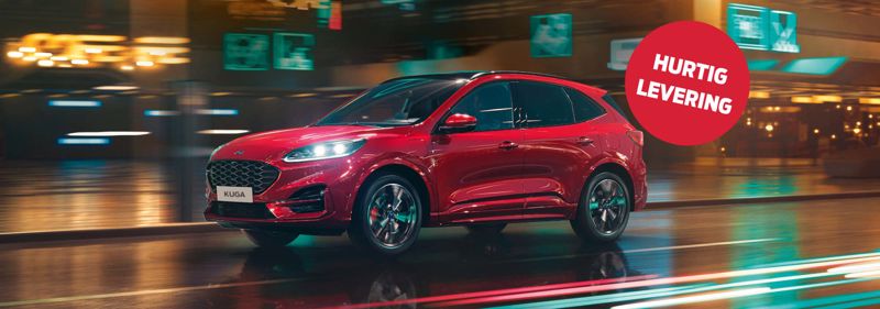Ford Kuga PHEV til hurtig levering - enkelte til omgående levering