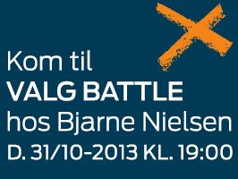 Kom til Valg battle hos Bjarne Nielsen i Herning!