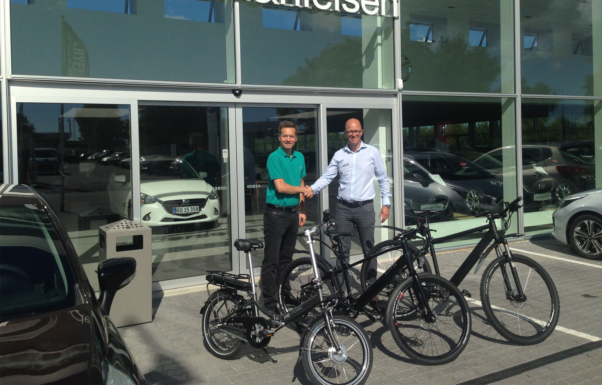 Pedersen & Nielsen Automobilforretning i Risskov udvider modelporteføljen med tohjulede køretøjer