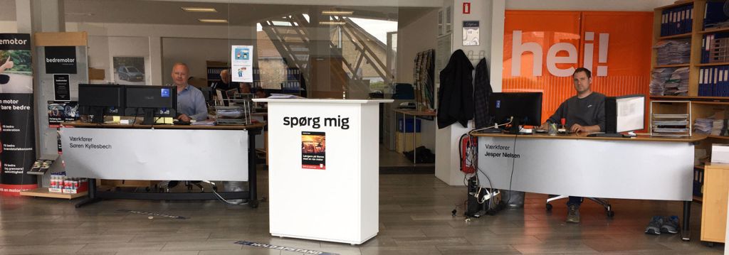 J.P. Tamstorf - vi tilbyder autoriseret Ford service værksted