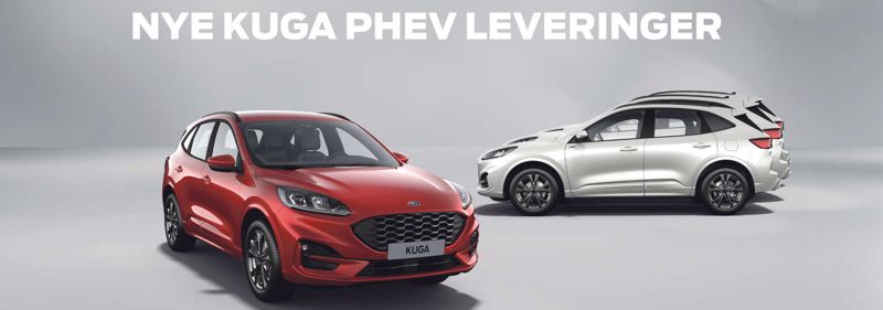 Nye leveringer af Ford Kuga Plug-in Hybrid på vej hos Ford Svendborg