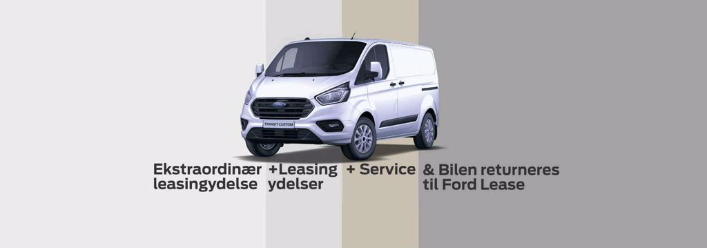 Ford Erhvervsleasing – vi har gjort leasing nemt