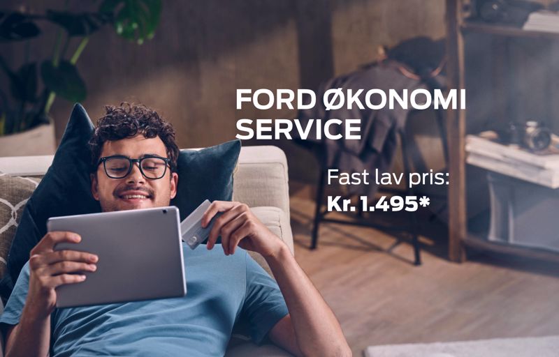 FORD ØKONOMI SERVICE KUN 1.495 KR.