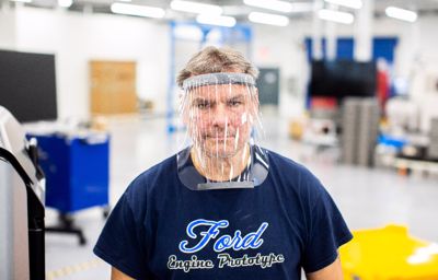 Ford producerer ansigtsmasker og respiratorer i samarbejde med 3M og GE Healthcare