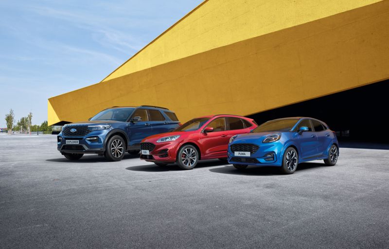 Koeaja upea Ford-mallisto