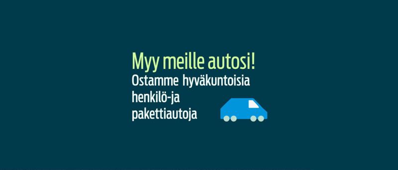 Ostamme autosi!