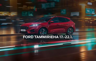 FORD TAMMIRIEHA 17.-22.1. AUTOMAALLA