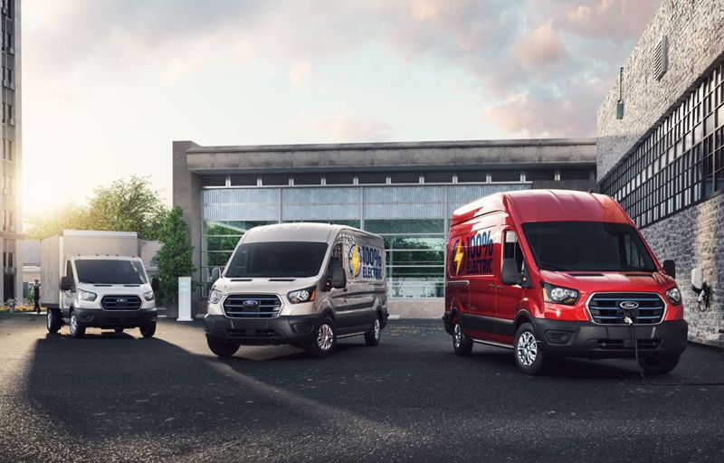 Tulossa: Ford E-Transit