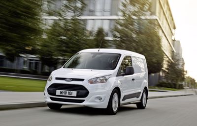 Ford Transit Connectiin luokkansa johtavaa polttoainetehokkuutta sekä uusia teknologioita ensimmäisenä segmentissään