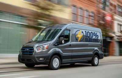 Tienraivaaja:  Täyssähköinen Ford E Transit 