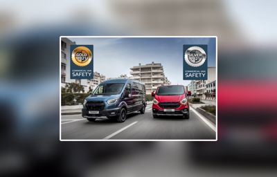 Ford Transit ja Transit Custom menestyivät Euro NCAPin ensimmäisessä pakettiautojen aktiivisten turvajärjestelmien testissä