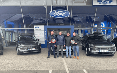 Ford Slada Toulouse Nord présente son nouveau partenaire : 4PADEL