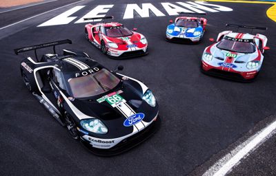 Ford célèbre l’histoire des 24 Heures du Mans avec des livrées spéciales pour ses GT