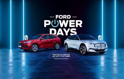 Essayez les énergies du futur pendant les Ford Power Days