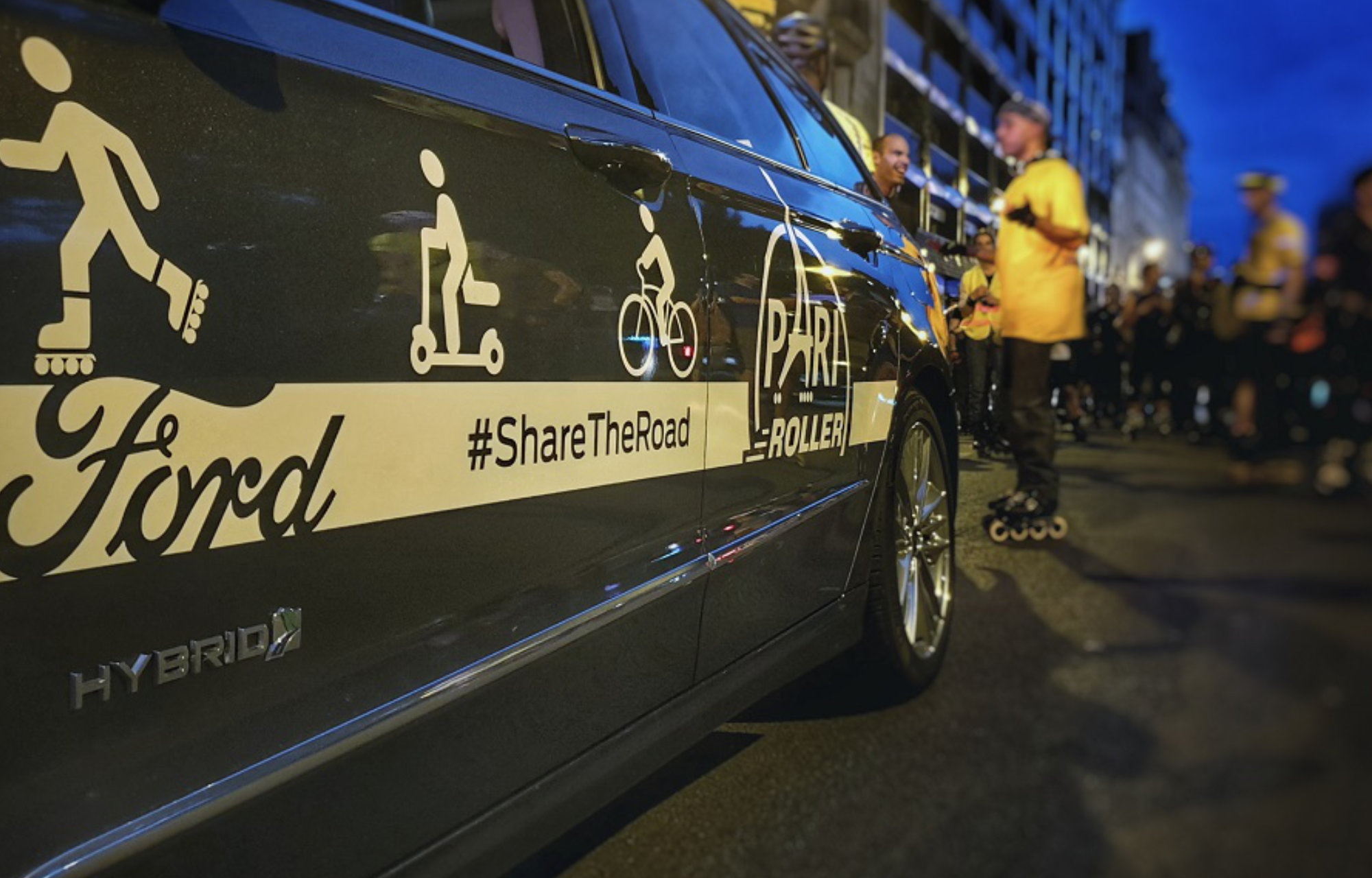Ford devient partenaire officiel de Pari Roller, la célèbre randonnée parisienne qui s'ouvre aux nouvelles mobilités