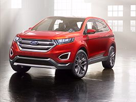 Bemutatták a Ford Edge koncepcióautót