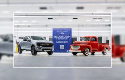 Elkészült a Ford 40 milliomodik F-sorozata