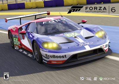 Ford GT az Xbox One Forza Motorsport 6 játékhoz