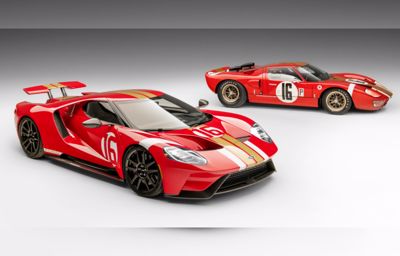 A Ford GT Alan Mann Heritage Edition
