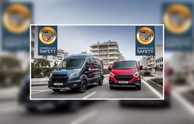 Aranyérem a Ford Transit Custom modellnek