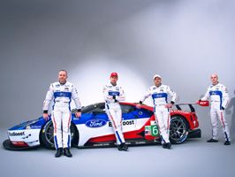 Bemutatkoztak a Ford GT pilótái