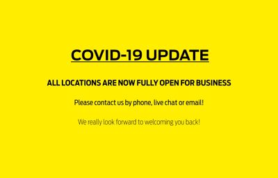 COVID-19 UPDATE: Reopening