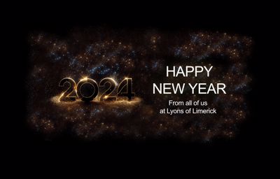 Happy New Year 2024 from Lyons of Limerick