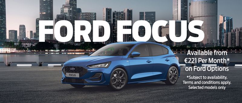 Ford Focus from €221 Per Month*