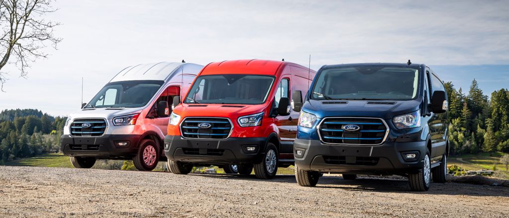 All new Ford Transit Range from CAB Motors