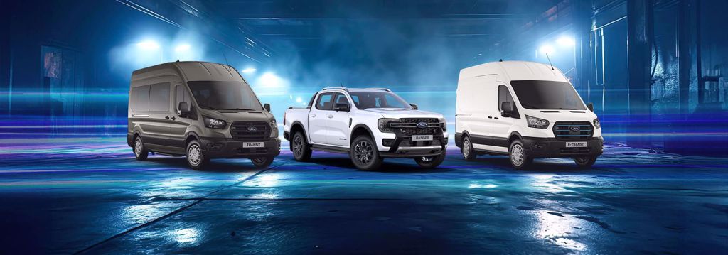 Ford Commercial vehicles suitable for business and private use