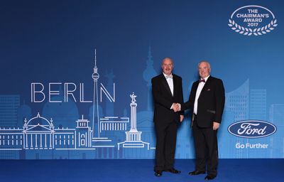 Michael Lyng in Berlin for Ford Chairman's Awards Presentation Ceremony