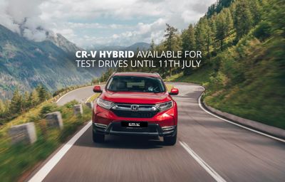 CR-V Hybrid available for Test Drives until 11 July