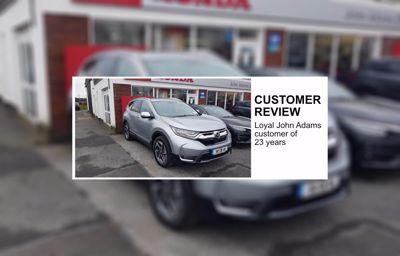 Loyal customers of 23 Years picks up their all-new CR-V