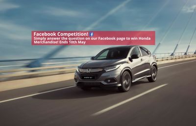 Win Honda Merchandise in our Facebook competition