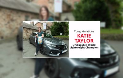 Congratulations Katie Taylor - Undisputed Lightweight World Champion