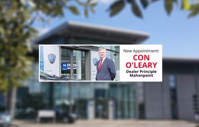 New Appointment: Con O'Leary, Dealer Principle
