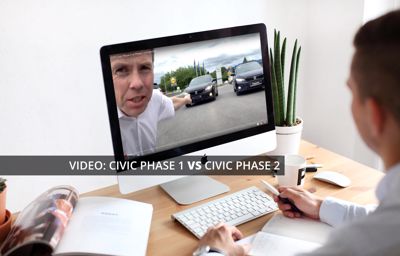 Video: Civic Phase 1 VS Civic Phase 2