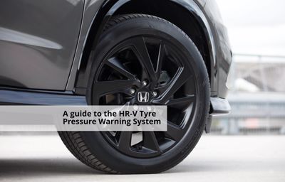 A guide to the HR-V Tyre Pressure System