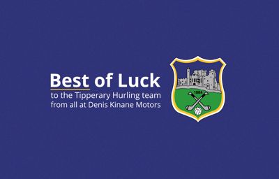 Best of luck to the Tipperary Hurling Team