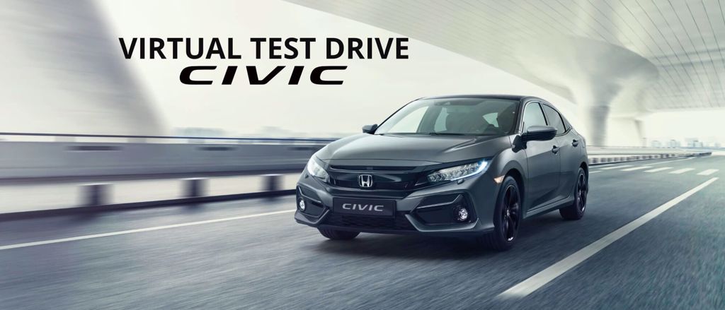Honda Ireland | Virtual Test Drive | Honda Civic | Civic Hatchback