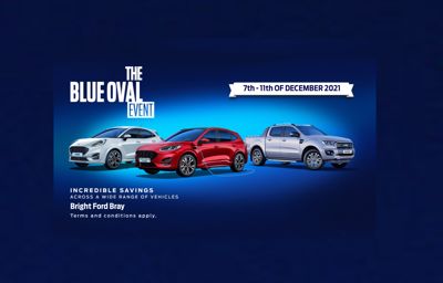 THE BLUE OVAL EVENT AT BRIGHT FORD BRAY