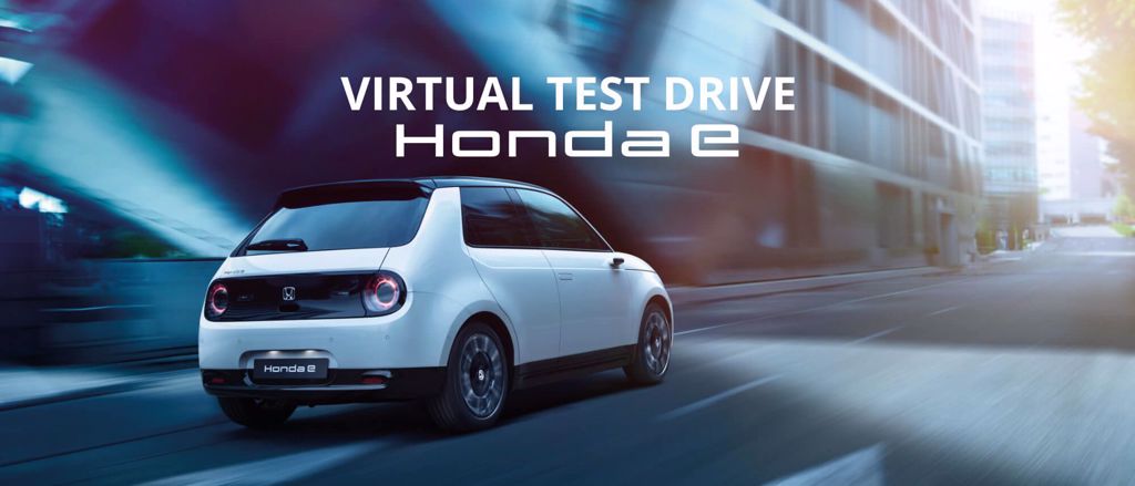 Virtual Test Drive | Honda e Test Drive | EV | Electric Vision | Honda e