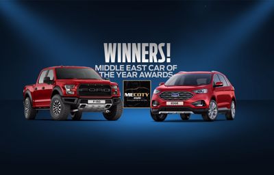 Ford F-150 Raptor & All-New Ford Edge Winners in the 2020 Middle East Car of the Year Awards 