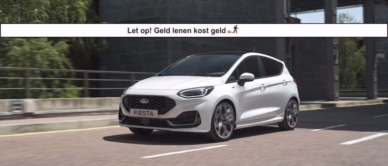 Ford Options Fiesta vanaf €189,- per maand