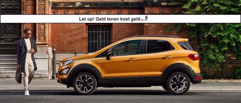 Ford Options EcoSport vanaf €259,- per maand