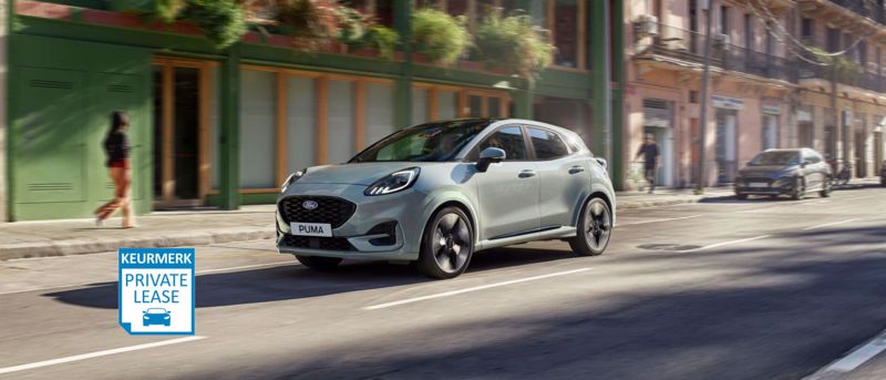 Ford Puma: Private Lease vanaf €389,- per maand