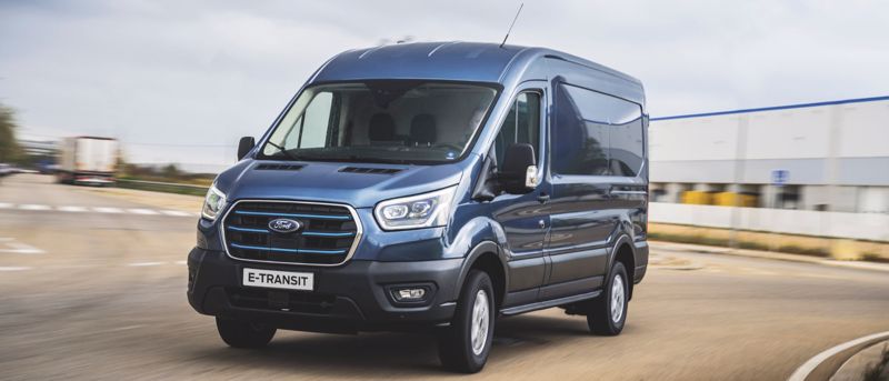 Ford E-Transit vanaf €989,- per maand met Zakelijk leasen