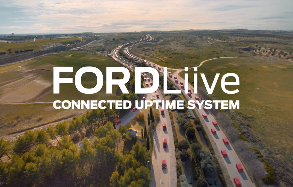 Ford Liive connected uptime system voor uw Ford Fleet