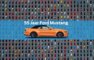 WERELDRECORD: parade van 1.326 Ford Mustangs